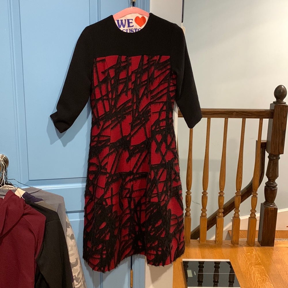 A red legal red dress